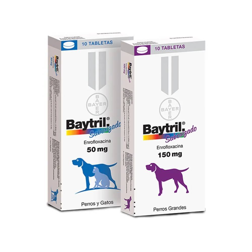 Baytril 10 tabletas