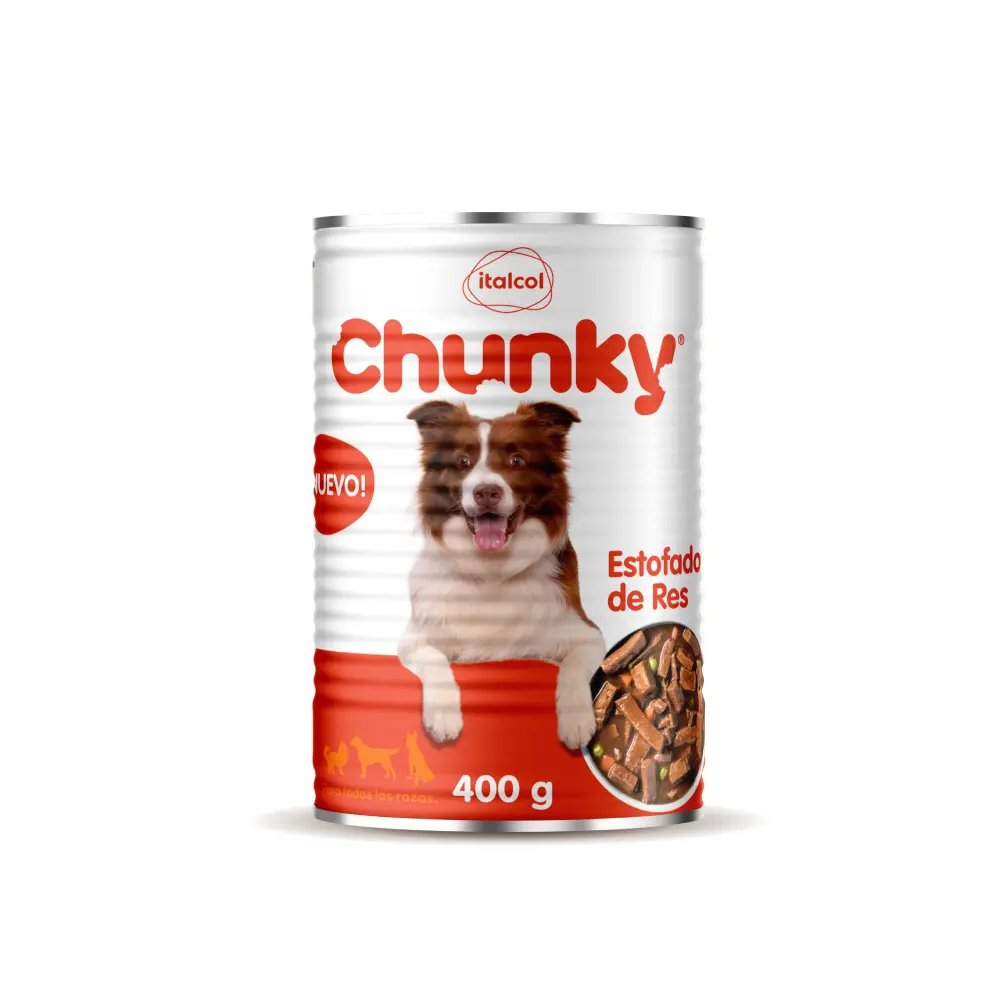 Chunky Lata Estofado de Res