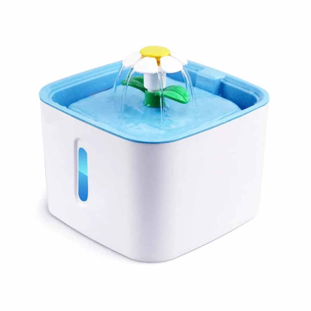 Fuente flor cuadrado