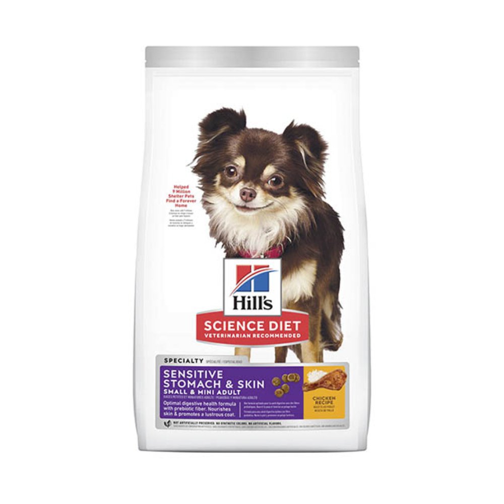 Hills Adult Mini Sensitive Stomach and Skin 4 lb