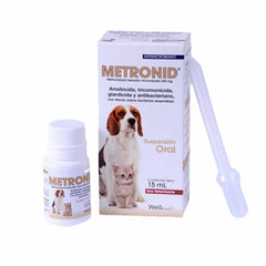Metronid Suspensión Oral - Antiparasitario para Perros y Gatos