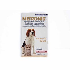 Metronid Suspensión Oral - Antiparasitario para Perros y Gatos