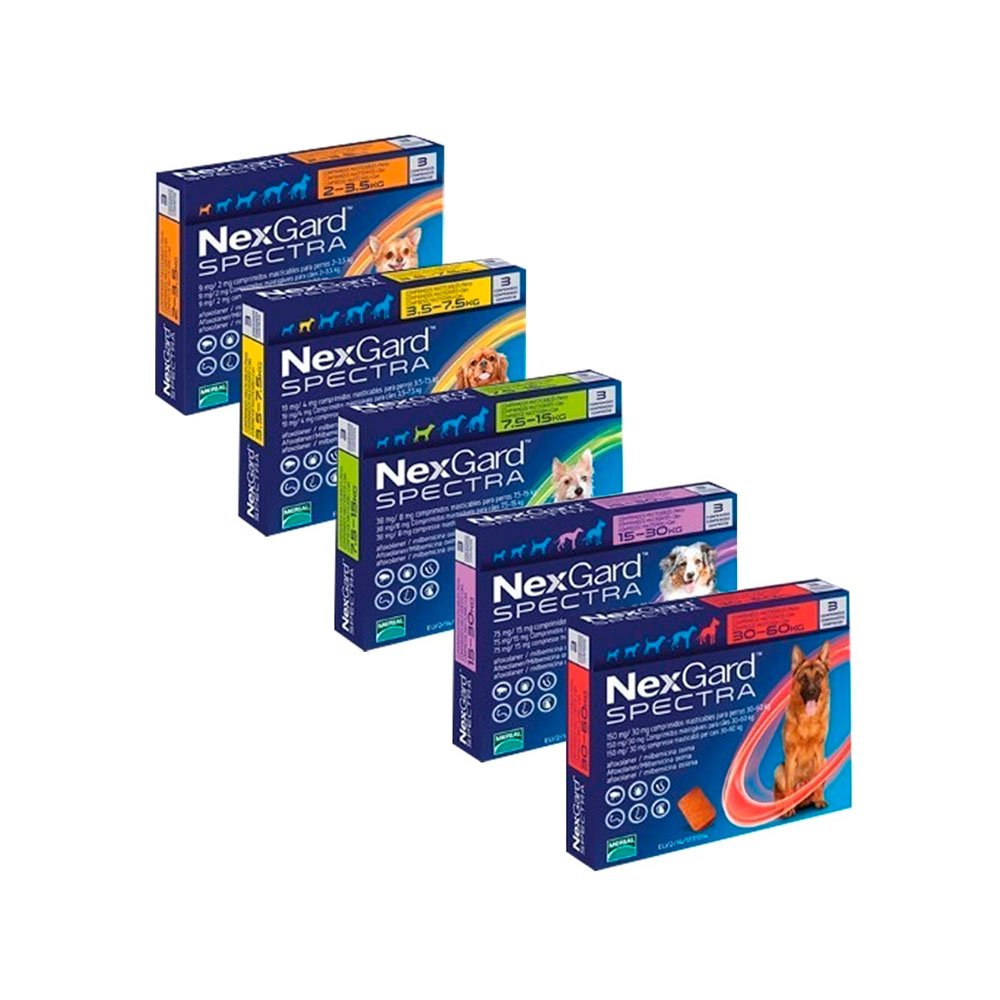 Nexgard Spectra Tableta Masticable