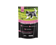 Agility Gold Alimento Húmedo Trozos de Cordero para Cachorro 100g