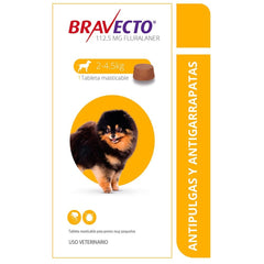 Bravecto Antipulgas y Garrapatas Perros
