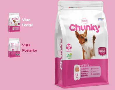 Chunky Adulto Cordero Arroz y Salmón