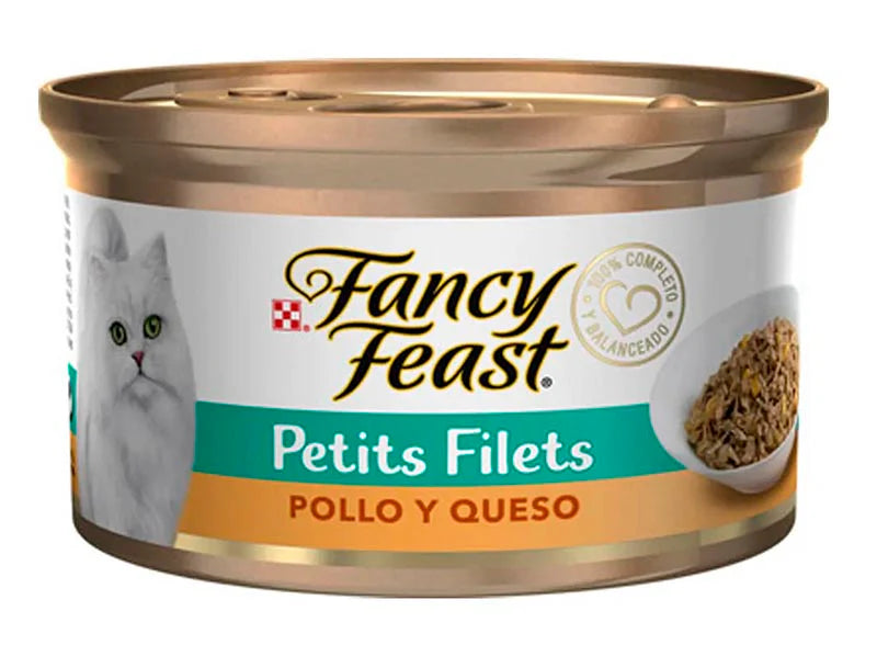 🐱🍽️ Fancy Feast Lata 85 g — Alimento Húmedo Gourmet para Gatos