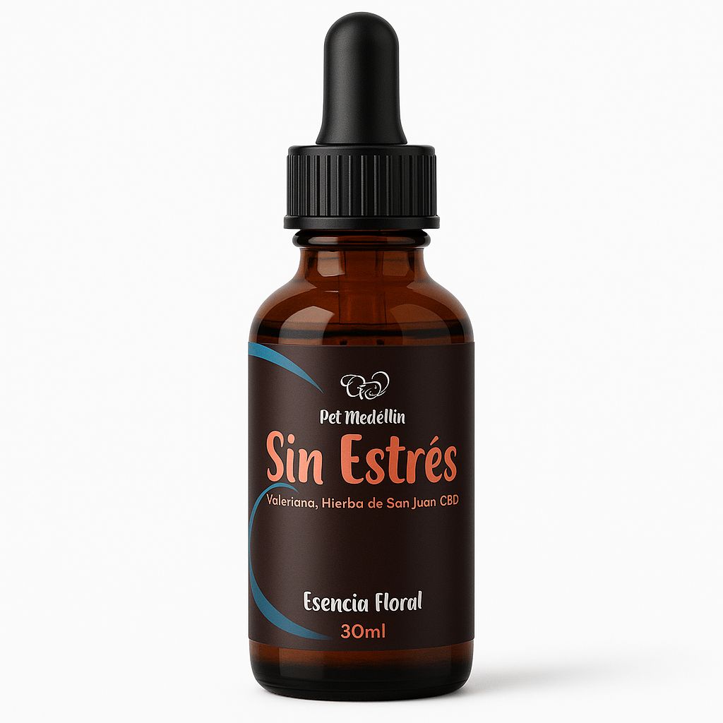 Sin Estrés CBD – Gotas naturales para perros y gatos 30ml