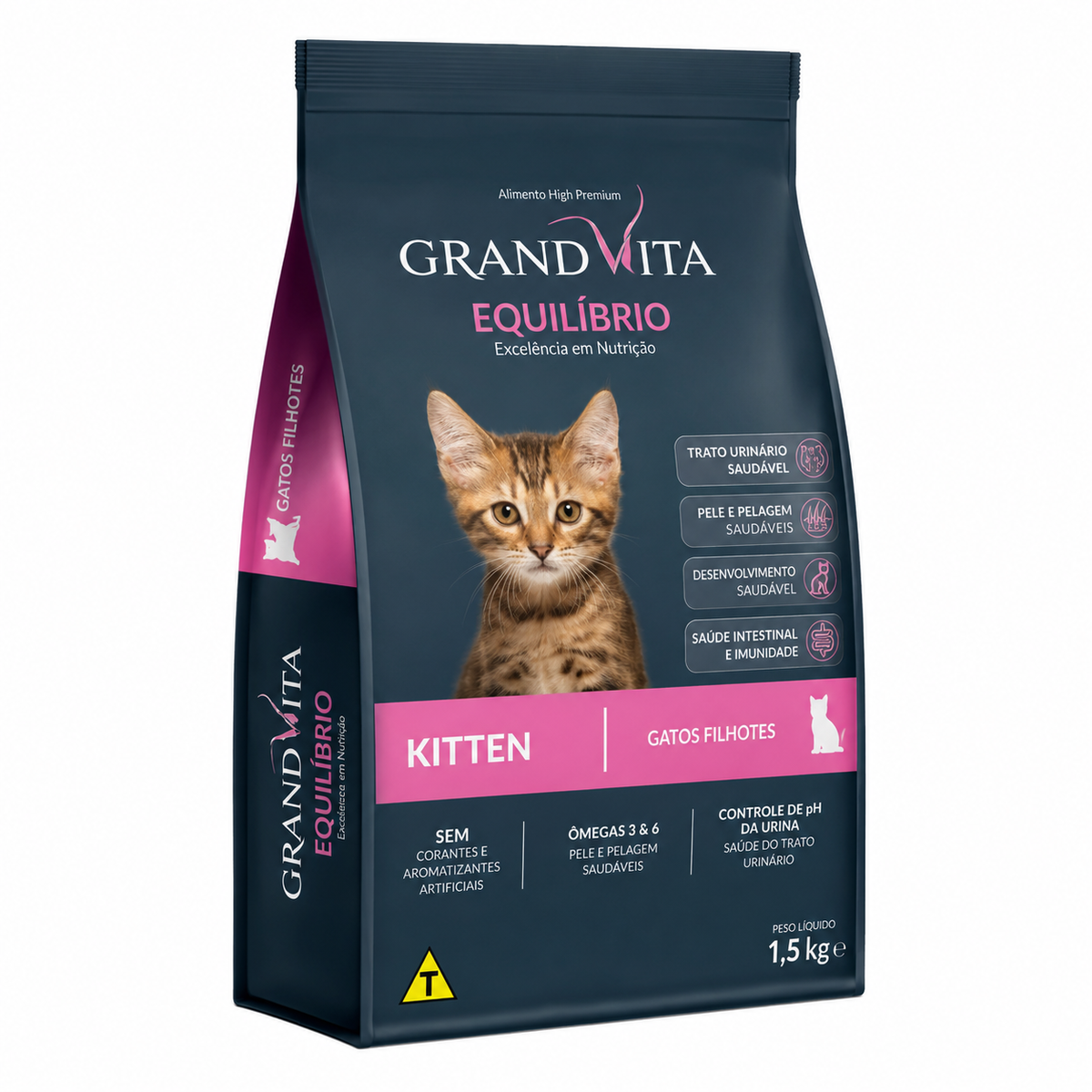 Equilíbrio Grand Vita Kitten para Gatos Cachorros
