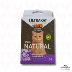 🌿 Arena de Tofu UltraKat 2.5 kg — Ecológica, Sin Polvo y Control Total de Olores