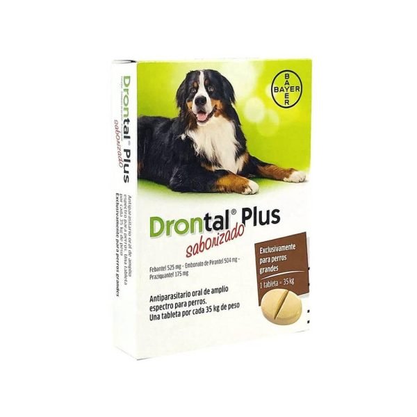 Drontal Plus Saborizado Perro Grande